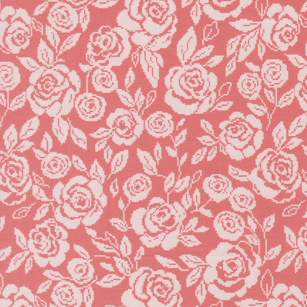 Wild Honey Rose Tapestry - Rose Water 5251 13 by Lella Boutique for Moda