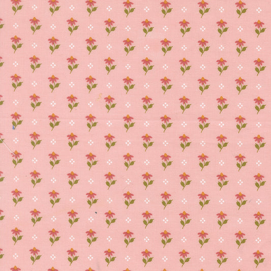 Wild Honey Bumbling Posies - Carnation 5252 12 by Lella Boutique for Moda