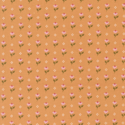 Wild Honey Bumbling Posies - Honey 5252 16 by Lella Boutique for Moda