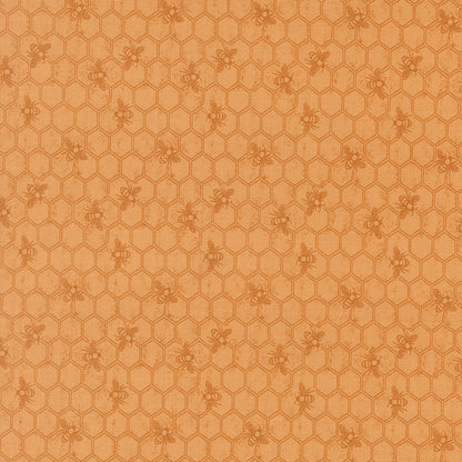 Wild Honey Honeycomb Novelty Bees Blender - Honey 5253 16 by Lella Boutique for Moda