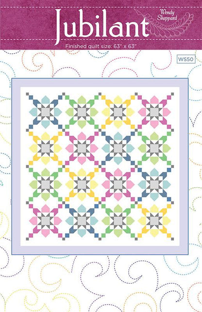 Jubilant Quilt Kit featuring Ambiance by 3 Sisters for Moda