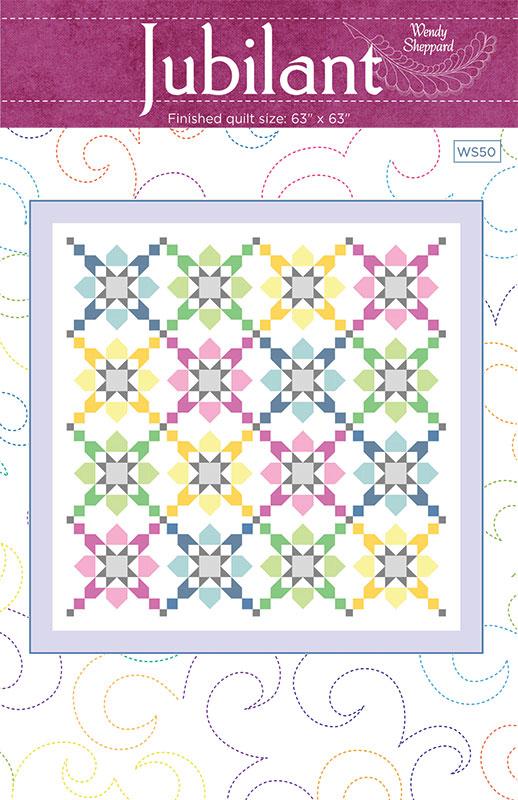 Jubilant Quilt Kit featuring Ambiance by 3 Sisters for Moda