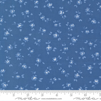 Blueprint Sea Grace Small Floral - 55331 17 by Camille Roskelley for Moda
