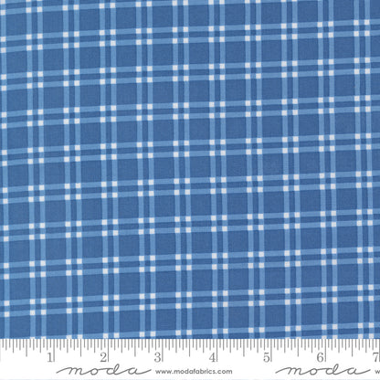 Blueprint Plaid Sea - 55332 17 by Camille Roskelley for Moda