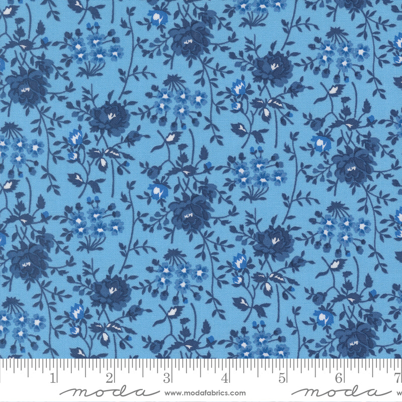 Blueprint Bloomsbury Florals Harbor - 55333 12 by Camille Roskelley for Moda