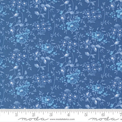 Blueprint Bloomsbury Florals Sea - 55333 17 by Camille Roskelley for Moda