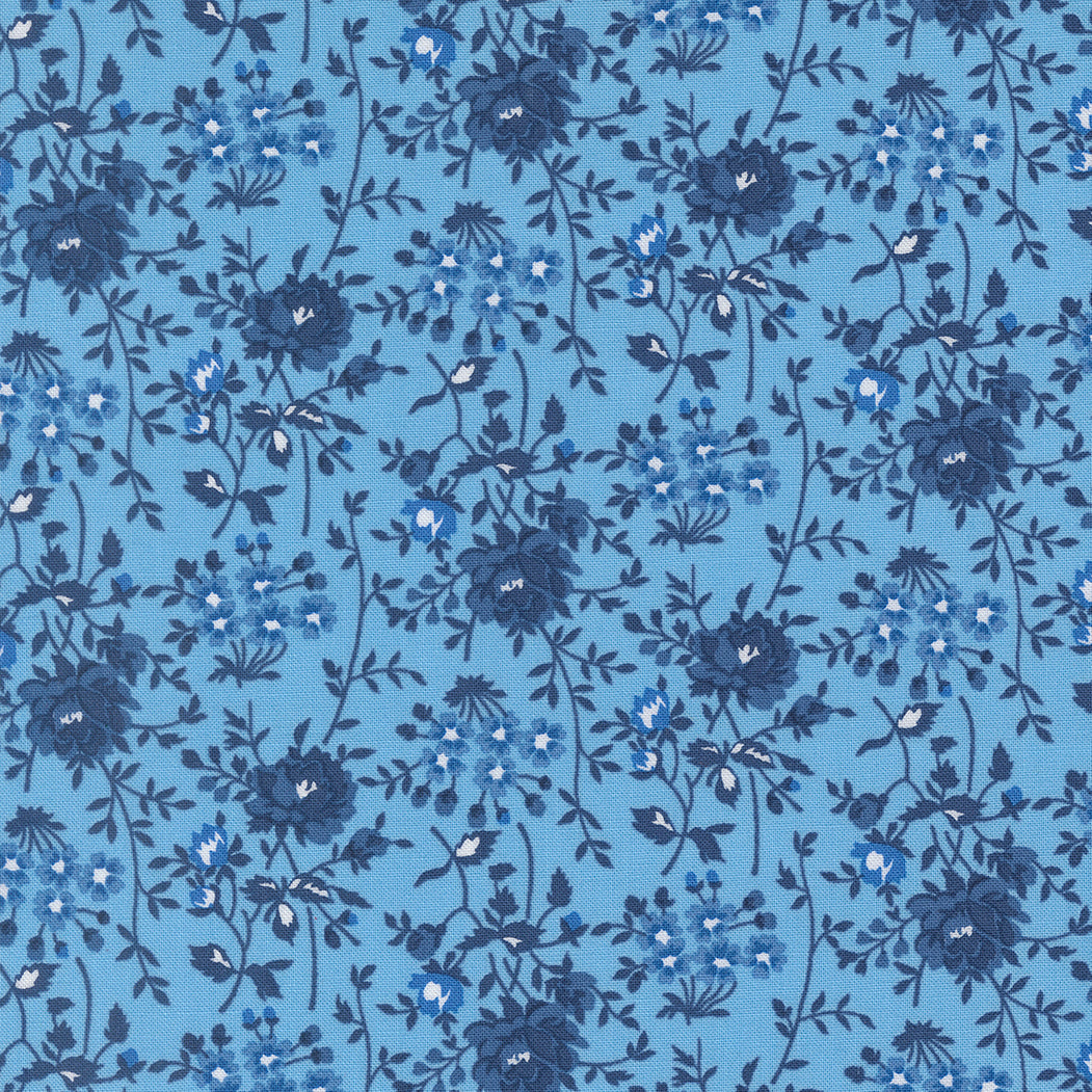 Blueprint Bloomsbury Florals Harbor - 55333 12 by Camille Roskelley for Moda