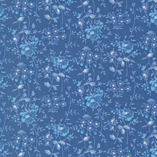 Blueprint Bloomsbury Florals Sea - 55333 17 by Camille Roskelley for Moda