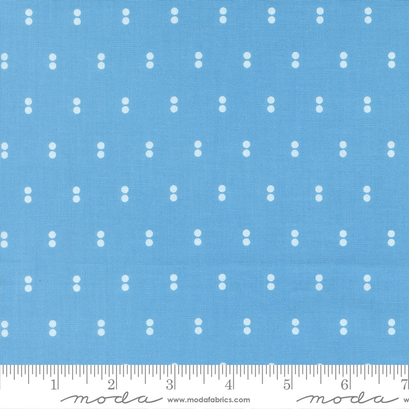Blueprint Dots Harbor - 55334 12 by Camille Roskelley for Moda