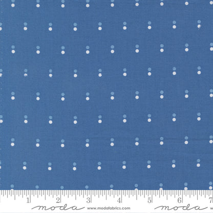 Blueprint Dots Sea - 55334 17 by Camille Roskelley for Moda
