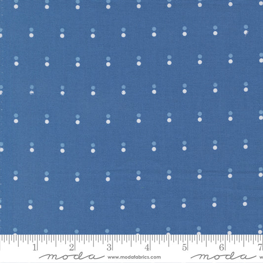 Blueprint Dots Sea - 55334 17 by Camille Roskelley for Moda