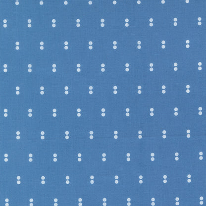 Blueprint Dots Blue - 55334 15 by Camille Roskelley for Moda