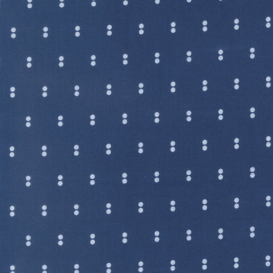 Blueprint Dots Navy - 55334 16 by Camille Roskelley for Moda