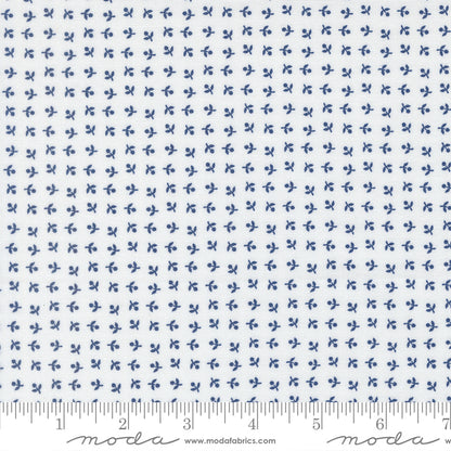 Blueprint Somerset Blenders White Navy - 55336 26 by Camille Roskelley for Moda