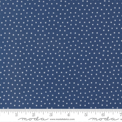 Blueprint Starlight Blenders Stars Navy - 55337 16 by Camille Roskelley for Moda