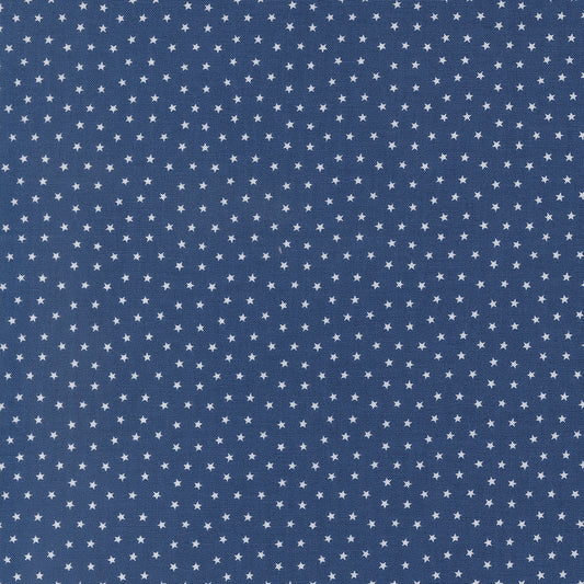 Blueprint Starlight Blenders Stars Navy - 55337 16 by Camille Roskelley for Moda
