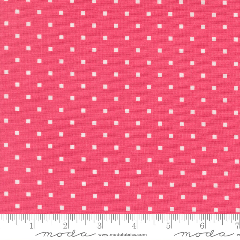 A Cat Named Stitch Cosmo Square Dots Rosie - 55345 18  - by Camille Roskelley for Moda