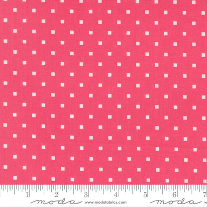 A Cat Named Stitch Cosmo Square Dots Rosie - 55345 18  - by Camille Roskelley for Moda