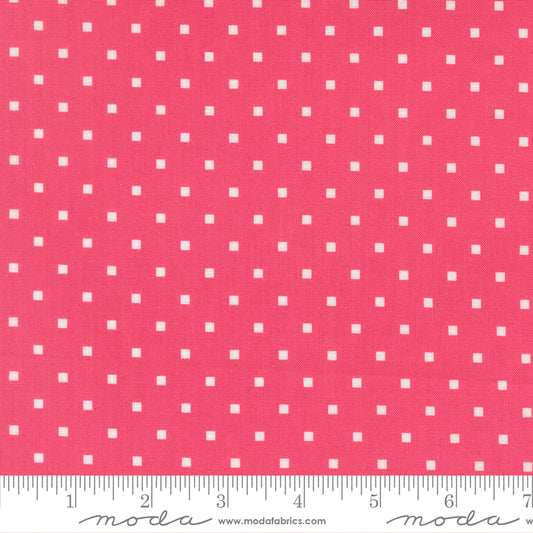 A Cat Named Stitch Cosmo Square Dots Rosie - 55345 18  - by Camille Roskelley for Moda