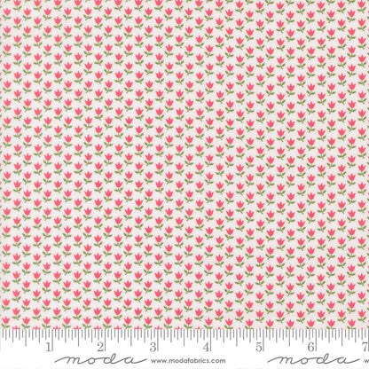 A Cat Named Stitch June Small Floral Tulip Rosie - 55347 11  - by Camille Roskelley for Moda