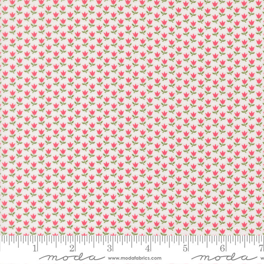 A Cat Named Stitch June Small Floral Tulip Rosie - 55347 11  - by Camille Roskelley for Moda