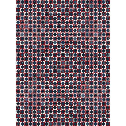American Vintage Quilt Kit featuring American Gatherings III