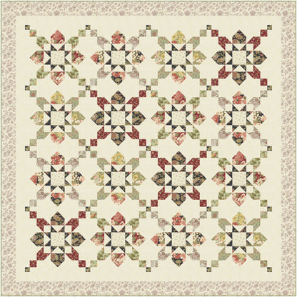 Jubilant Quilt Kit featuring Ambiance by 3 Sisters for Moda