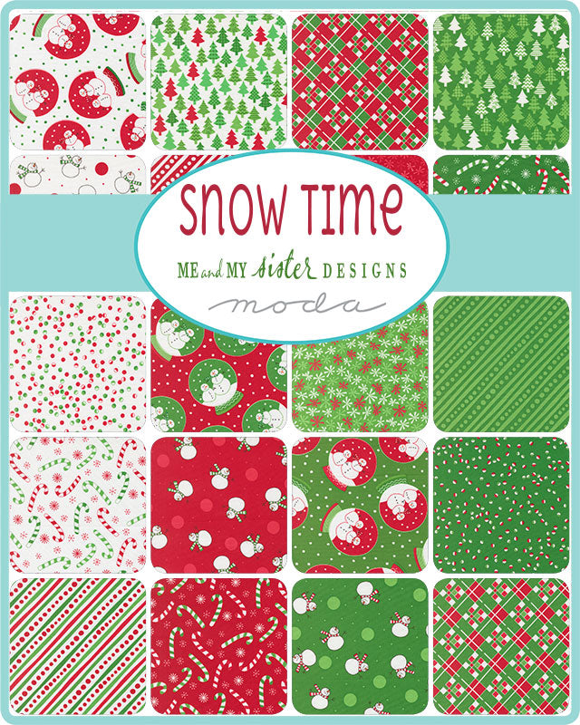 Snow Time Fat Quarter Bundle by Me and My Sister Designs for Moda