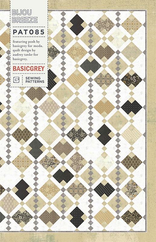 Bijou Breeze Quilt Kit featuring Posh by Basic Grey