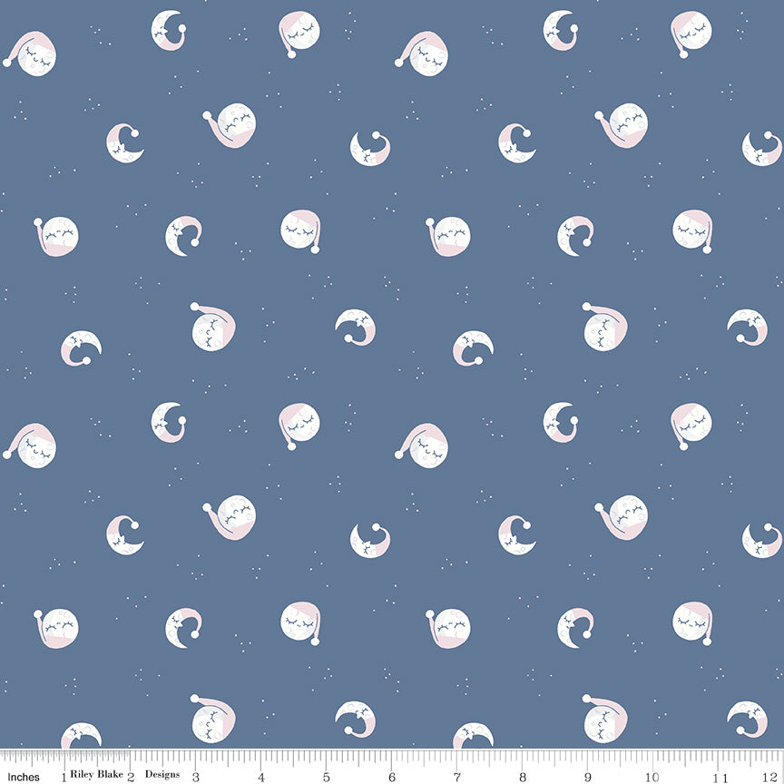 Twinkle Little Star Goodnight Moon Denim - C16302-DENIM - Shipping in July