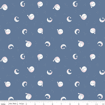 Twinkle Little Star Goodnight Moon Denim - C16302-DENIM - Shipping in July