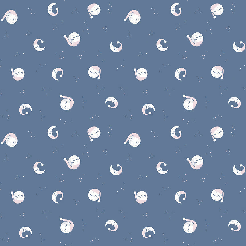 Twinkle Little Star Goodnight Moon Denim - C16302-DENIM - Shipping in July