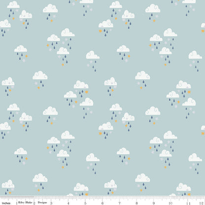 Twinkle Little Star Dream Skies Mist  - C16303-MIST