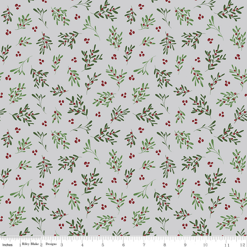 Mistletoe & Holly Mistletoe Silver - Shipping Late June
