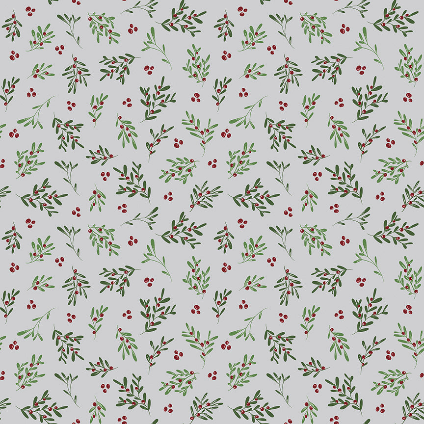Mistletoe & Holly Mistletoe Silver - Shipping Late June
