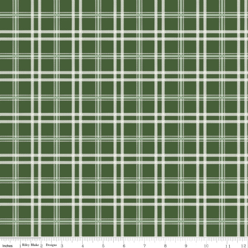 Mistletoe & Holly Plaid Forest - Shipping Late June
