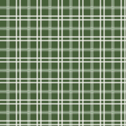 Mistletoe & Holly Plaid Forest - Shipping Late June