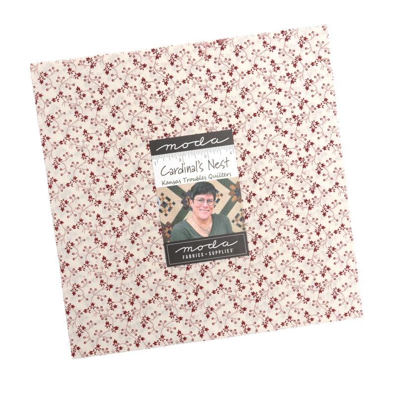 PRE-ORDER - Cardinal's Nest Layer Cake by Kansas Troubles Quilters for Moda