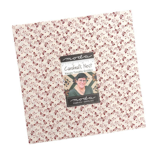 PRE-ORDER - Cardinal's Nest Layer Cake by Kansas Troubles Quilters for Moda