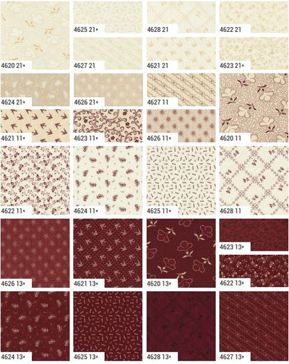 PRE-ORDER - Cardinal's Nest Layer Cake by Kansas Troubles Quilters for Moda