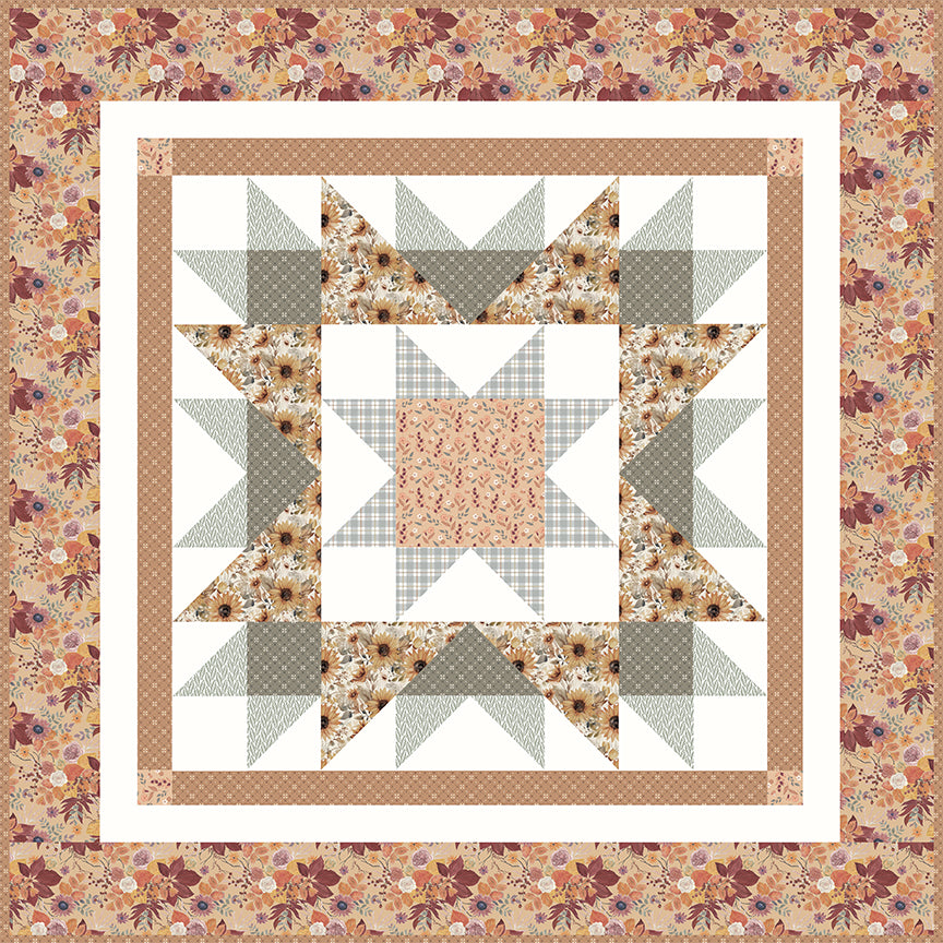 Modern Prairie Evening Star Table Topper Kit - Shipping in September 2025