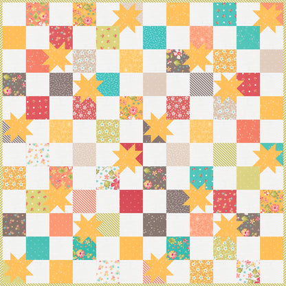 Breezy Lap Quilt Kit featuring In the Garden by Corey Yoder
