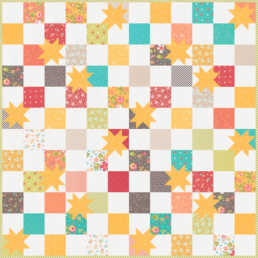 Breezy Lap Quilt Kit featuring In the Garden by Corey Yoder