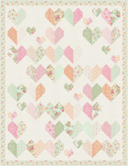 Kind Hearts Quilt Kit featuring Kindness by Deb Strain for Moda