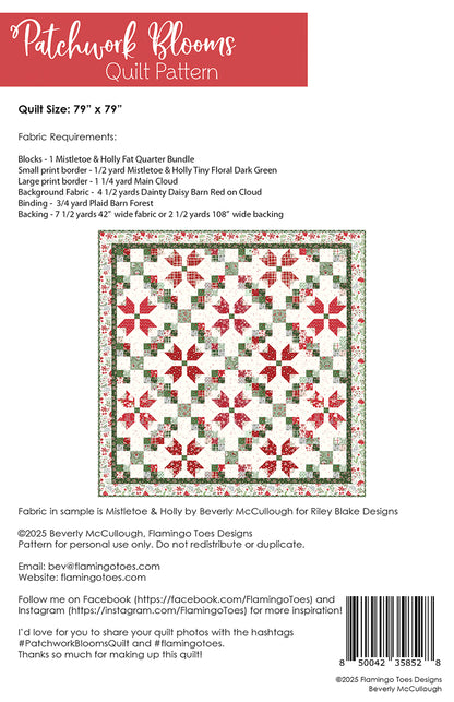Patchwork Blooms Quilt Kit