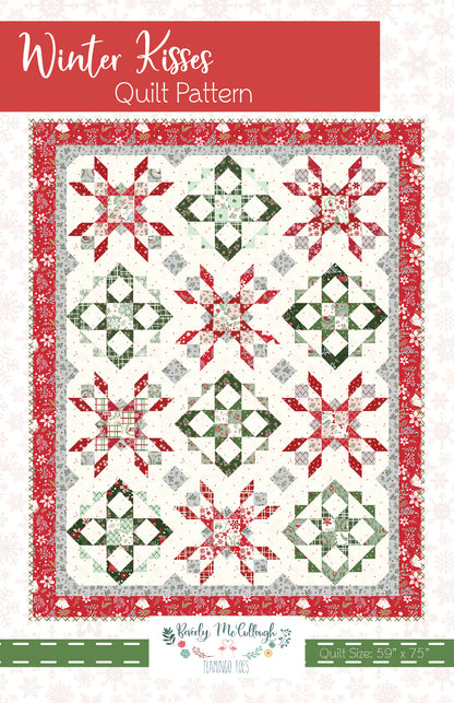 Winter Kisses Quilt Pattern - Shipping Late June