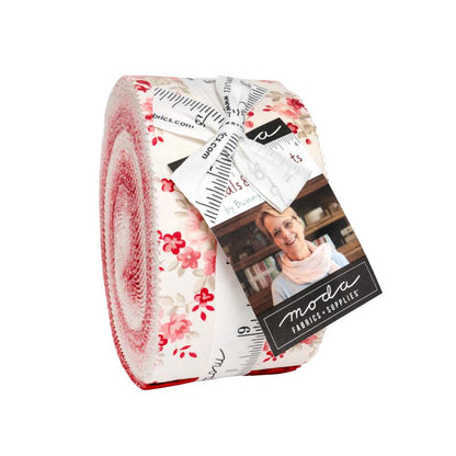 Petals and Polka Dots Jelly Roll by Bunny Hill Designs for Moda