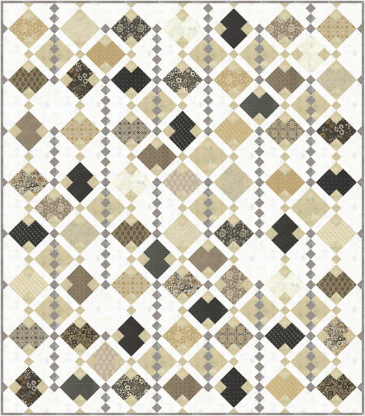 Bijou Breeze Quilt Kit featuring Posh by Basic Grey