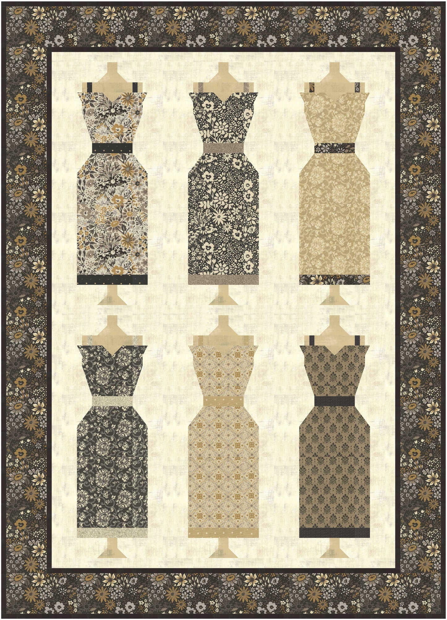 Perfect Fit Quilt Kit featuring Posh by Basic Grey
