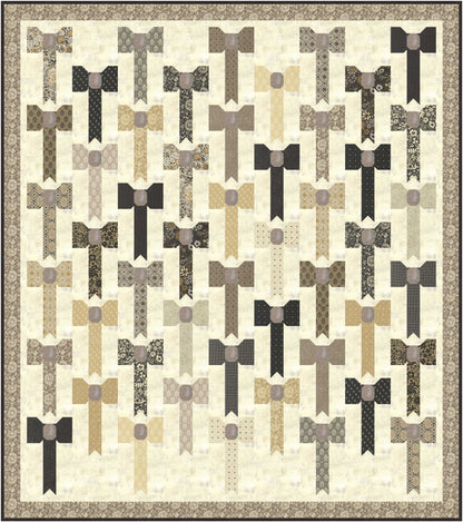 Tied & True Quilt Kit featuring Posh by Basic Grey